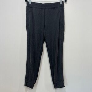 Lululemon Womens Jogger Sweatpants 8 Gray Athletic Pull On‎ Zipper Lounge